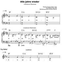Alle Jahre wieder - Noten als PDF